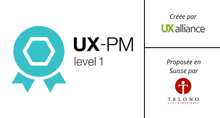 UX-PM 1 délivré en Suisse par Telono pour l'UXalliance