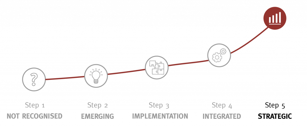 UX maturity organisation - step 5